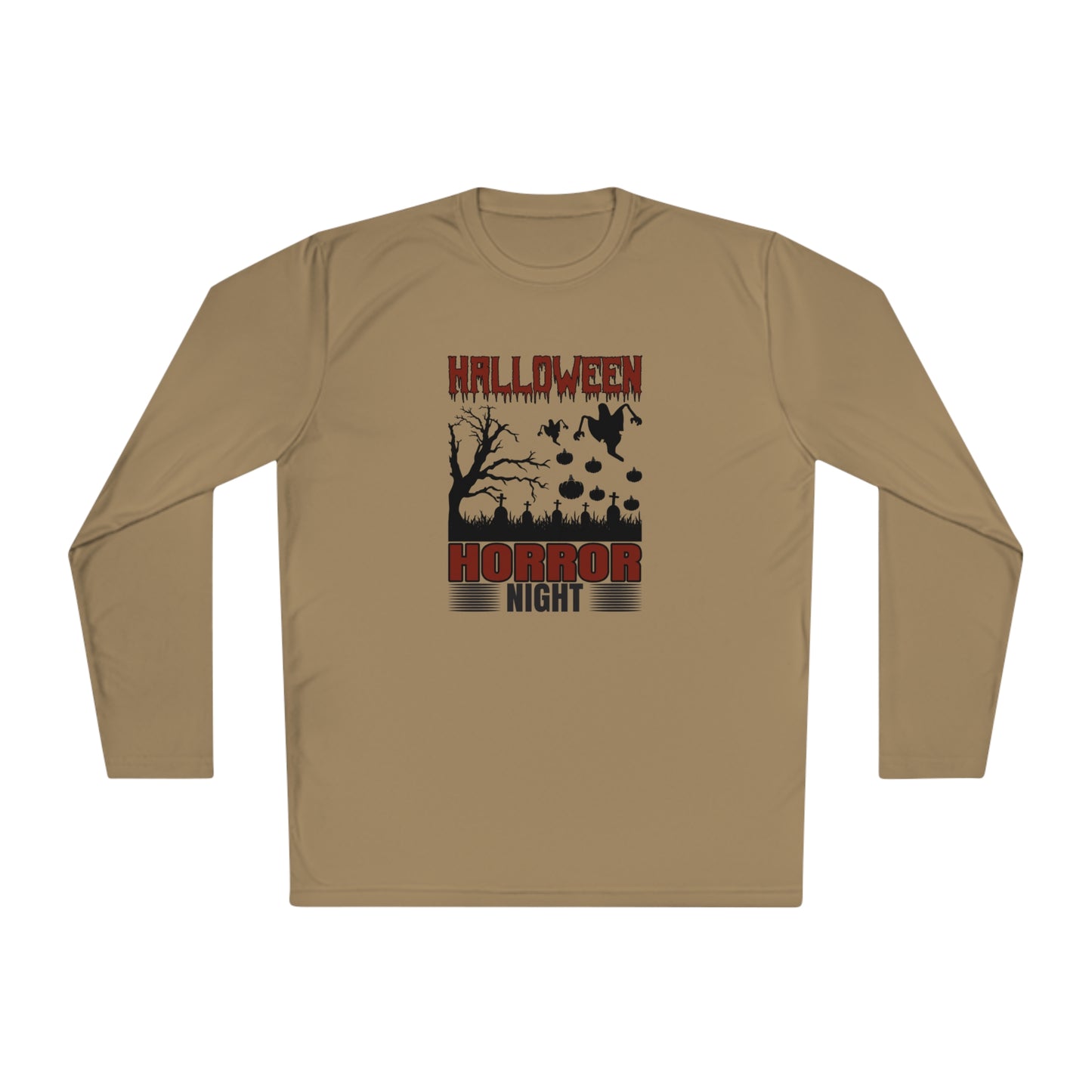 Halloween Horror Night - Unisex Lightweight Long Sleeve Tee