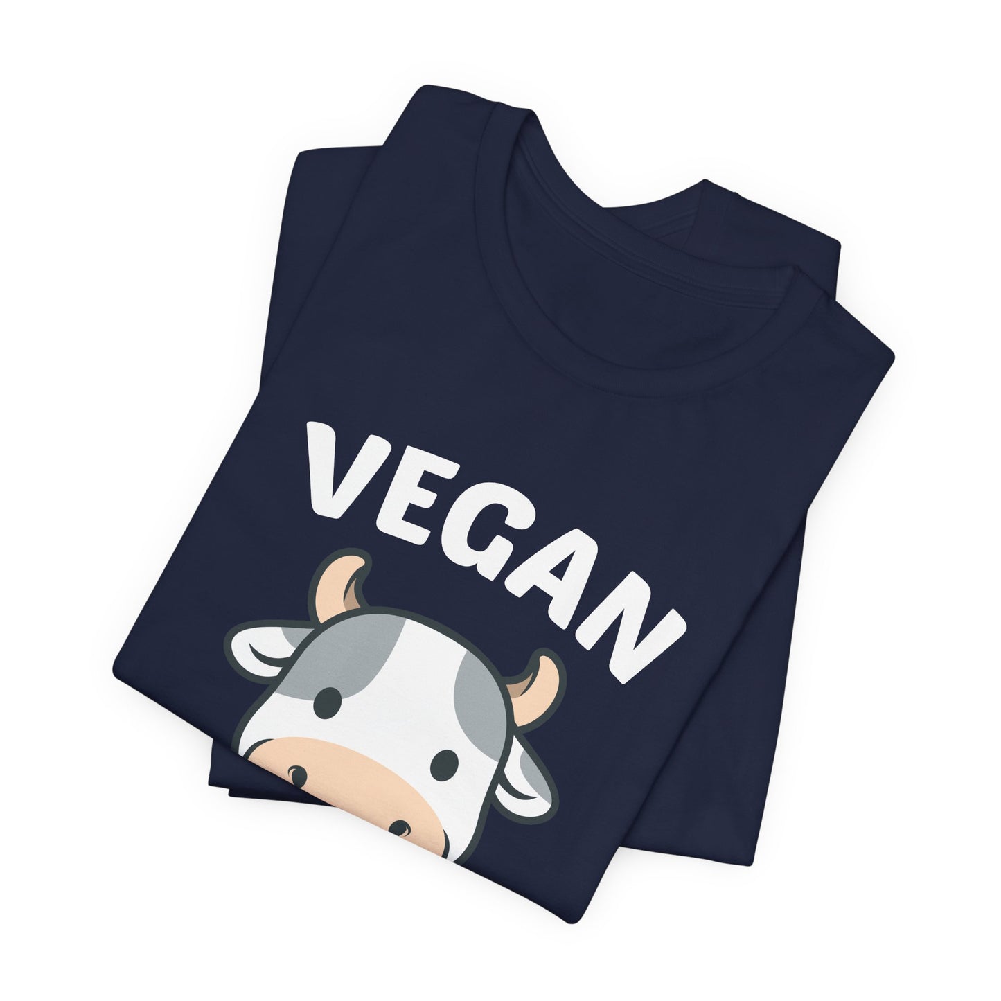 Vegan Because I Love Animals - Unisex Jersey Short Sleeve Tee