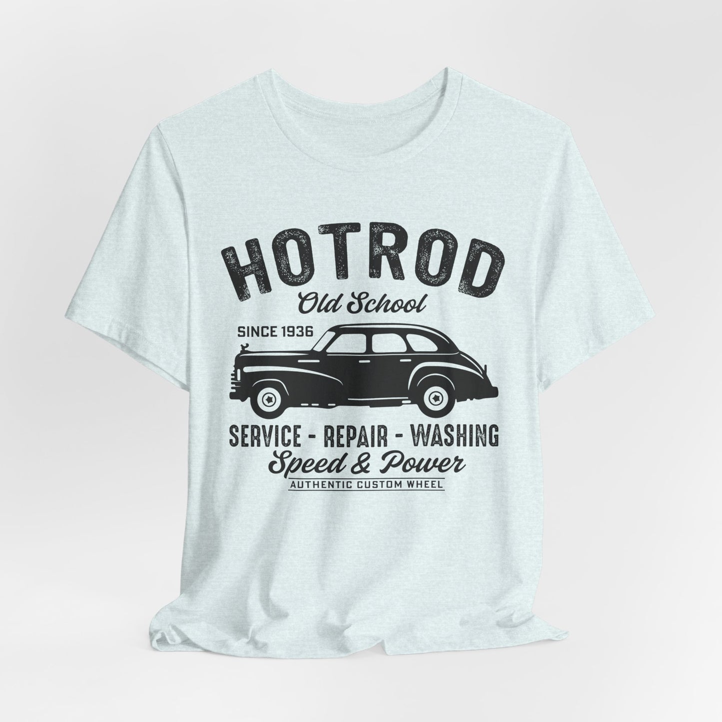 Hotrod, Old School - Unisex Jersey Short Sleeve Tee - 13035