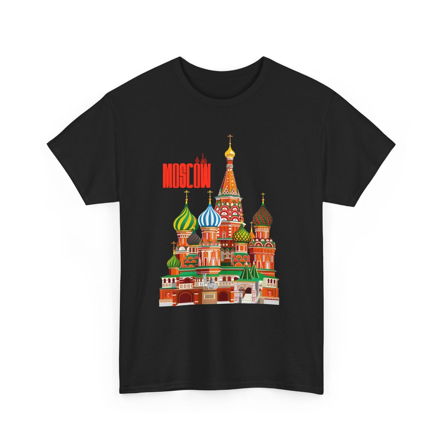 Moscow Graphic Unisex Heavy Cotton Tee - 12050
