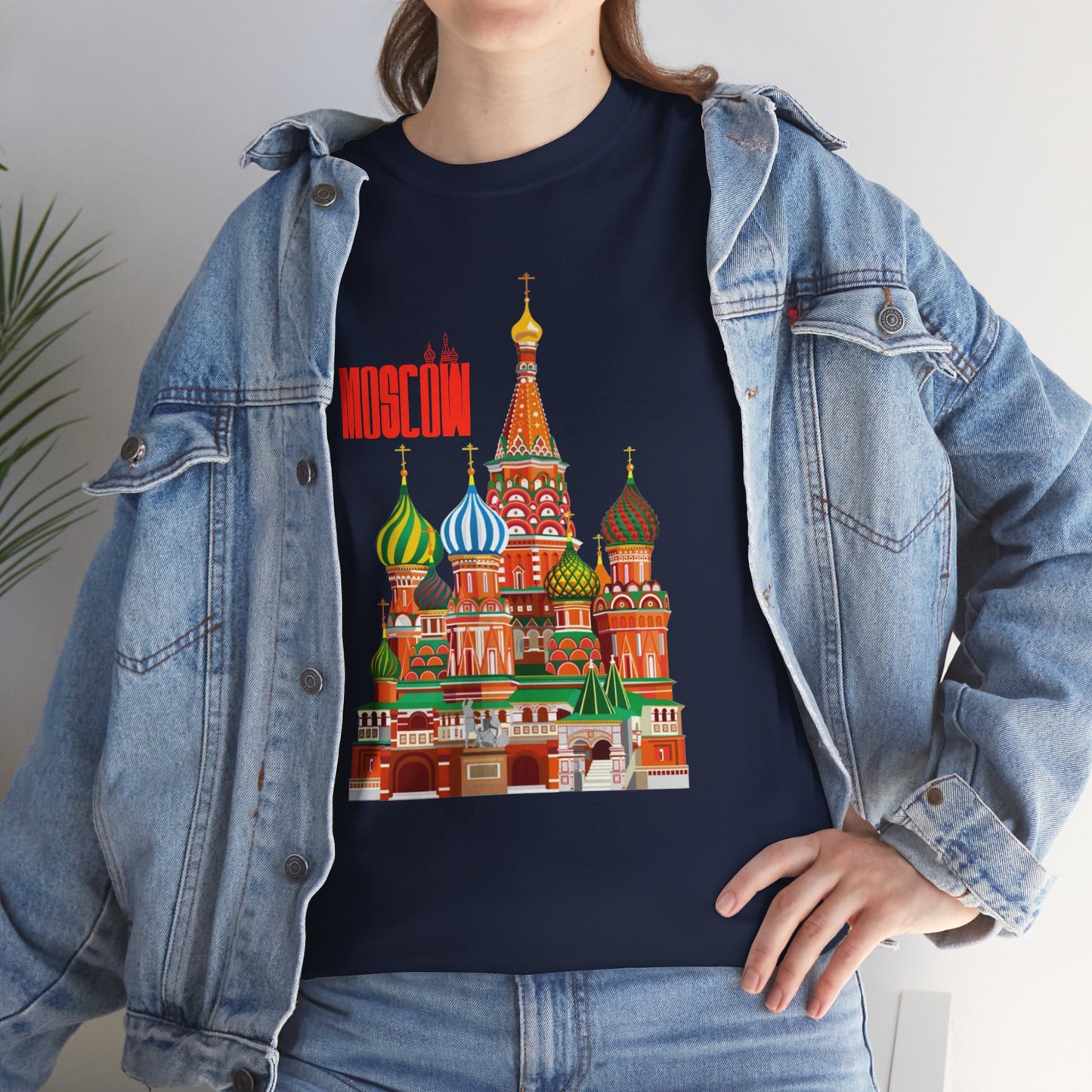 Moscow Graphic Unisex Heavy Cotton Tee - 12050