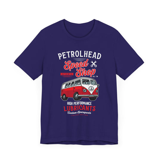Petrolhead, Speed Shop - Unisex Jersey Short Sleeve Tee - 12574