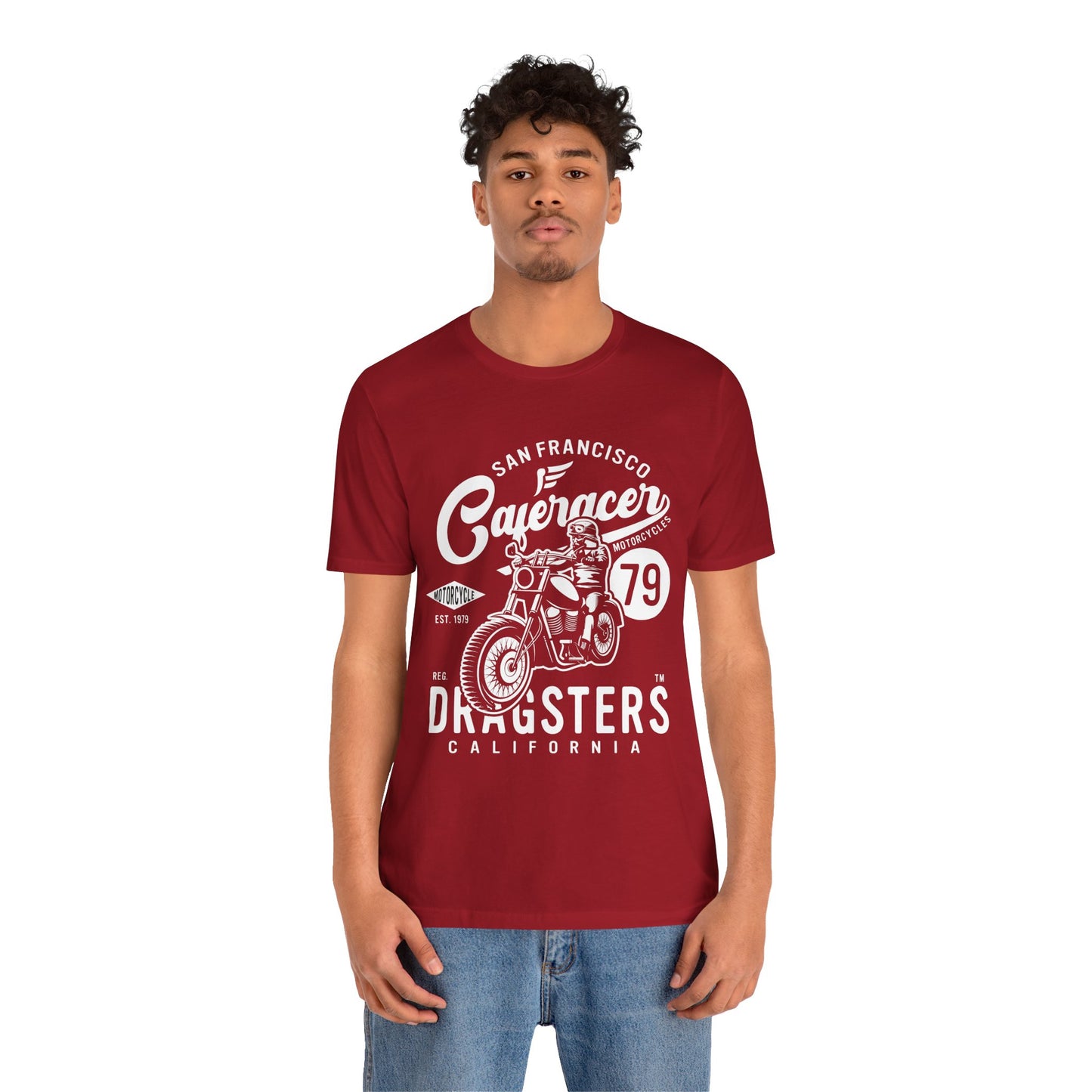 San Francesco Caferacer - Unisex Jersey Short Sleeve Tee - 13374