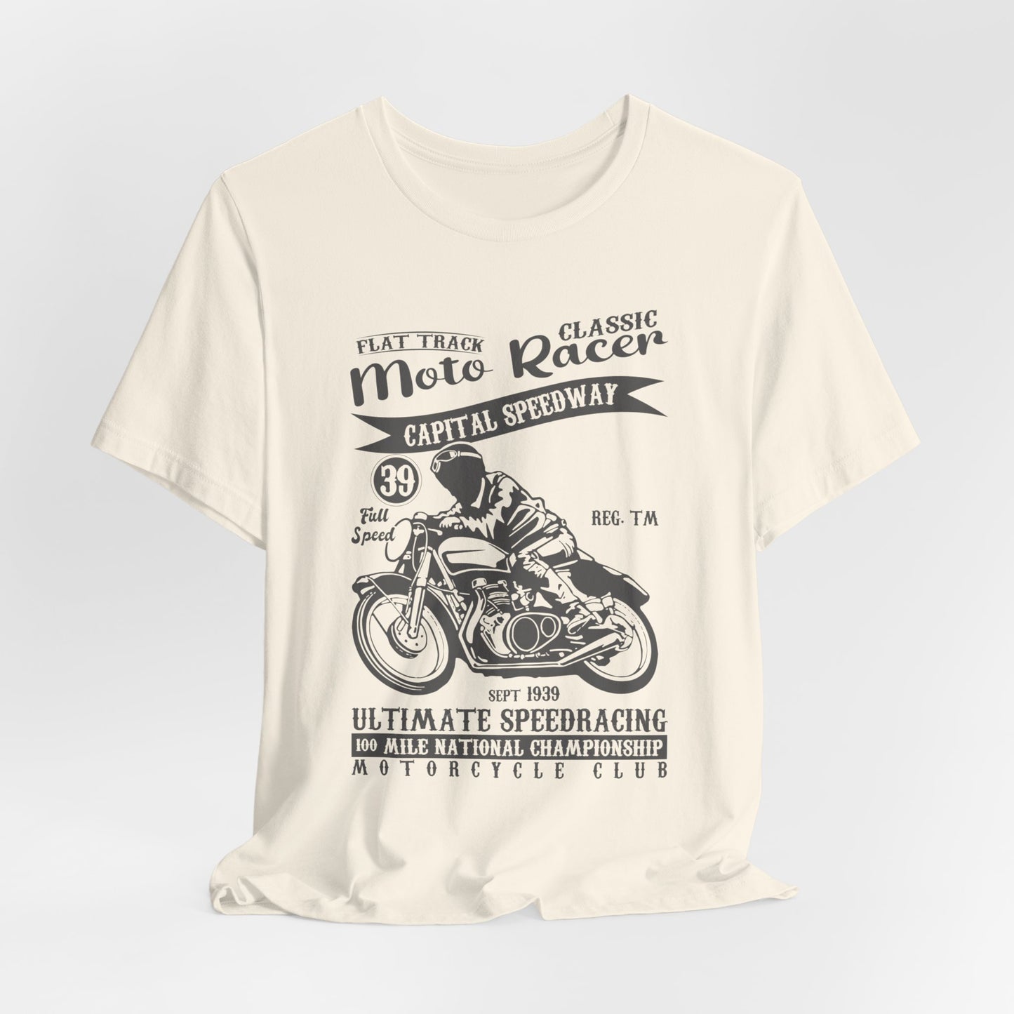 Classic Motor Racer - Unisex Jersey Short Sleeve Tee