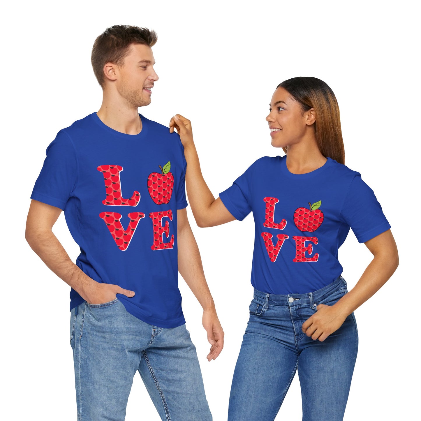 Teacher: LOVE - Unisex Jersey Short Sleeve Tee - 13478
