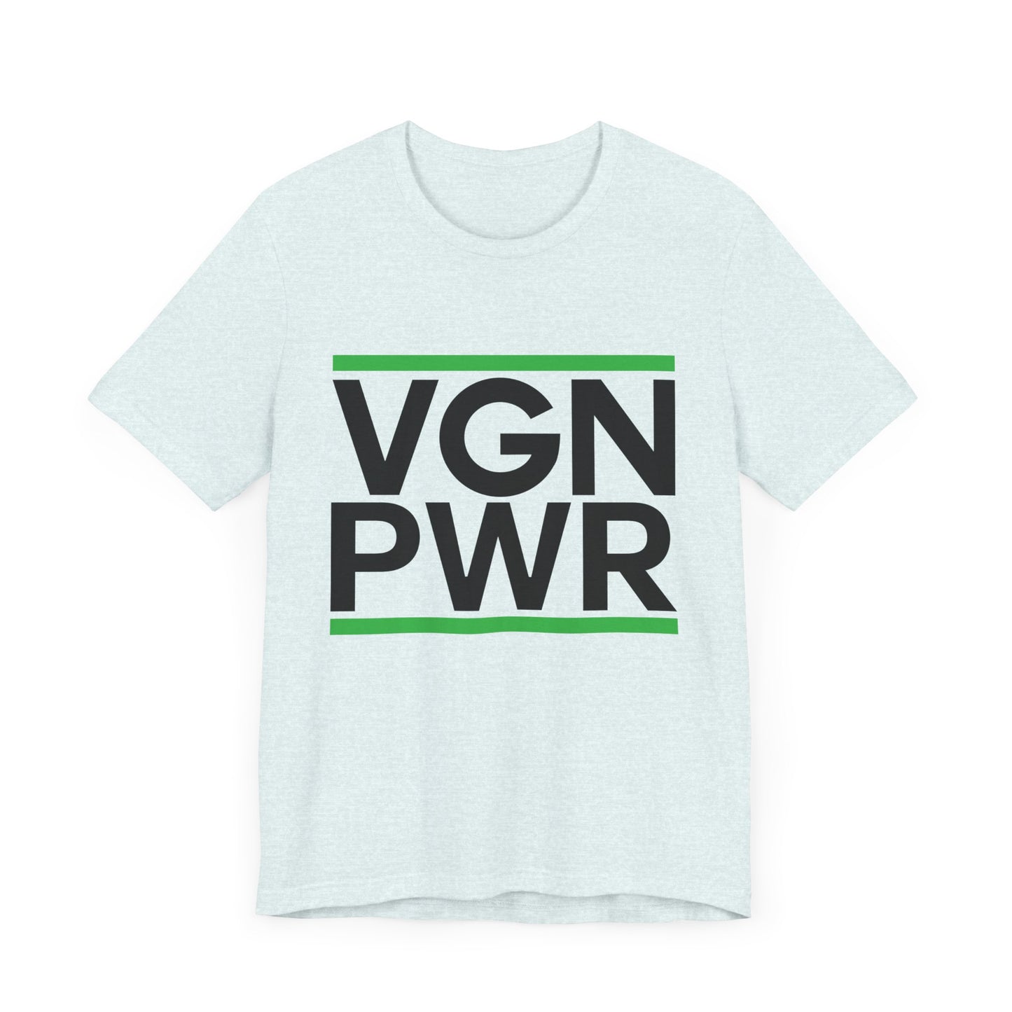 Vegan: VGN PWR - Unisex Jersey Short Sleeve Tee