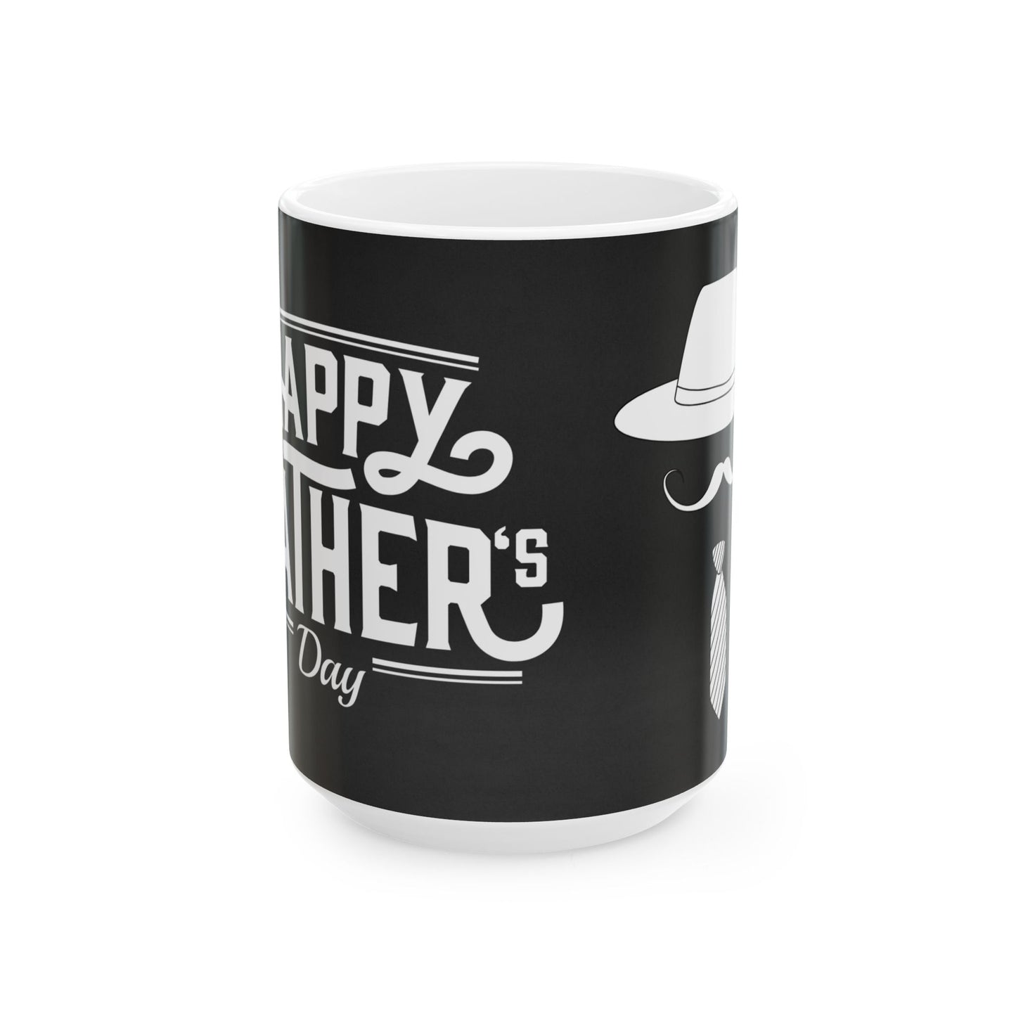 Happy Father's Day Ceramic Mug | Gift for Dad, Coffee Lover, Tea Enthusiast, Unique Father's Day Present - 14029