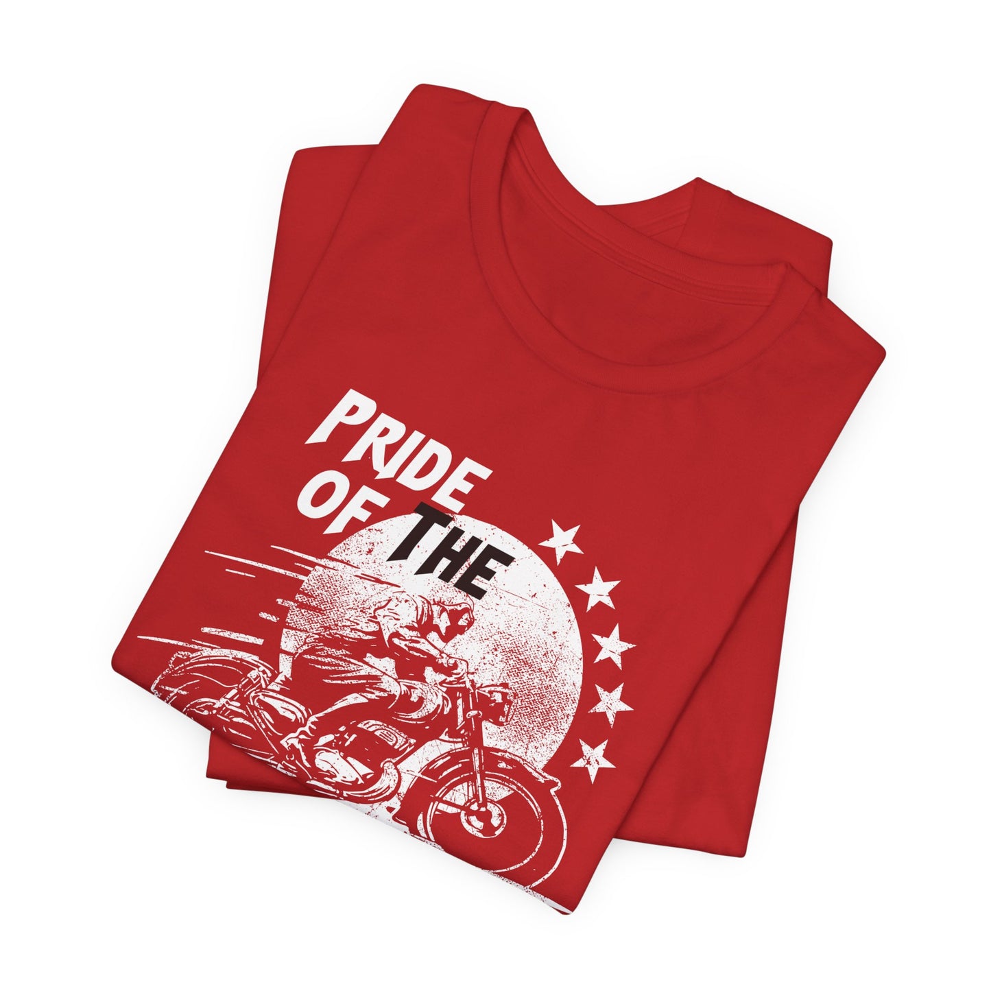 Pride Of The American Road - Unisex Jersey Short Sleeve Tee - 13404