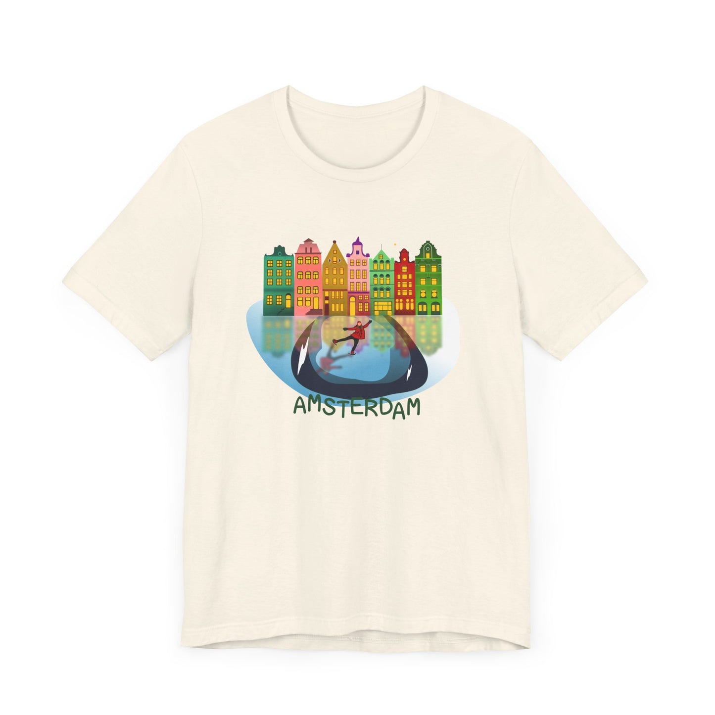 Amsterdam  Unisex Jersey Short Sleeve Tee - 12051