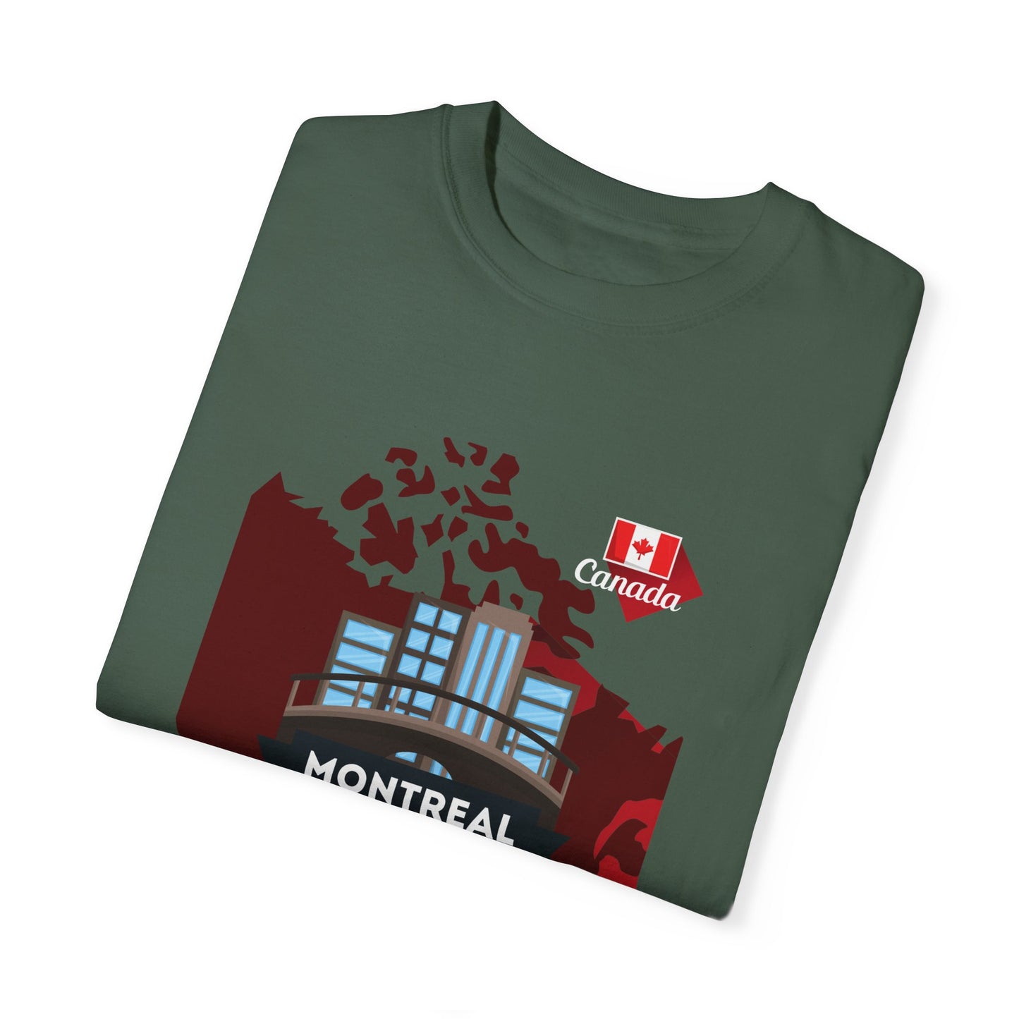 Montreal Graphic Unisex T-Shirt - Perfect for Travelers & Locals - 12201