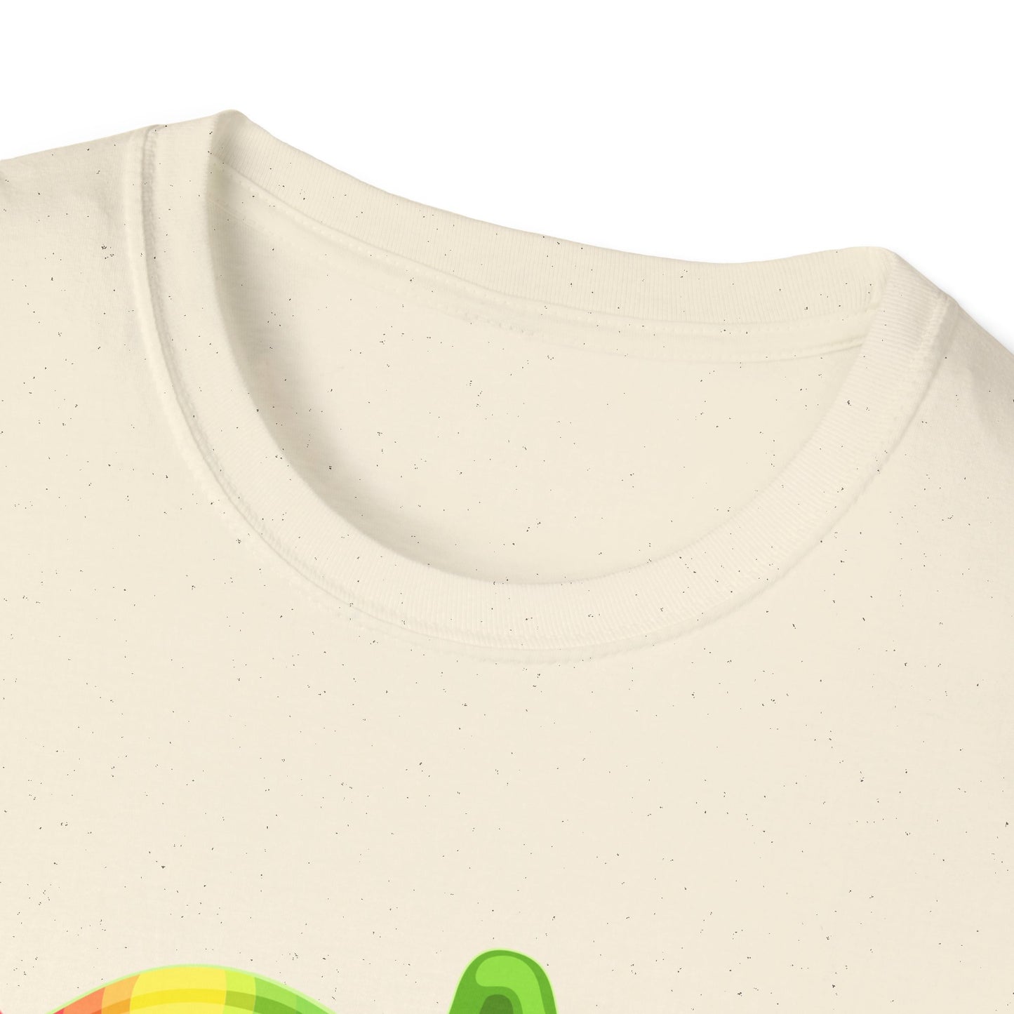 Unique Colorful Chameleon Unisex Softstyle T-Shirt - I'm Unique - 11823