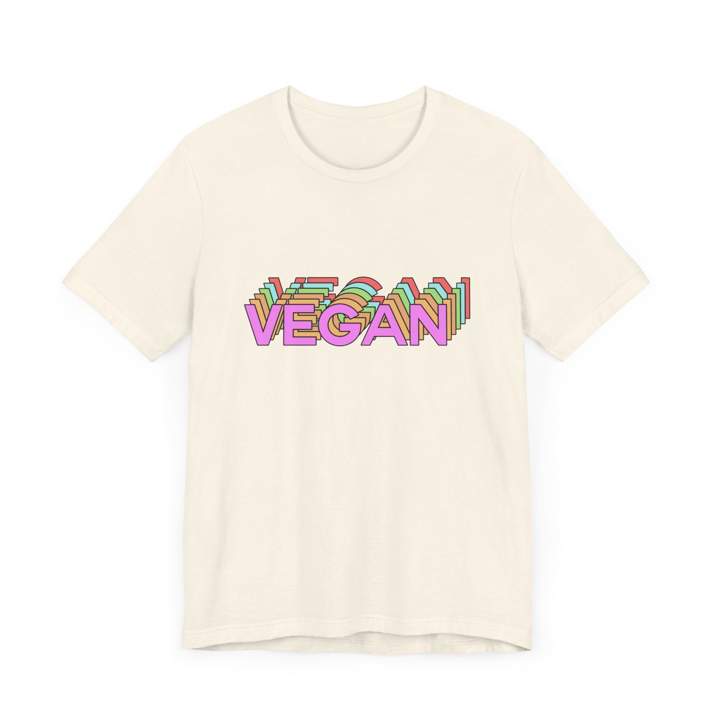 Vegan - Unisex Jersey Short Sleeve Tee