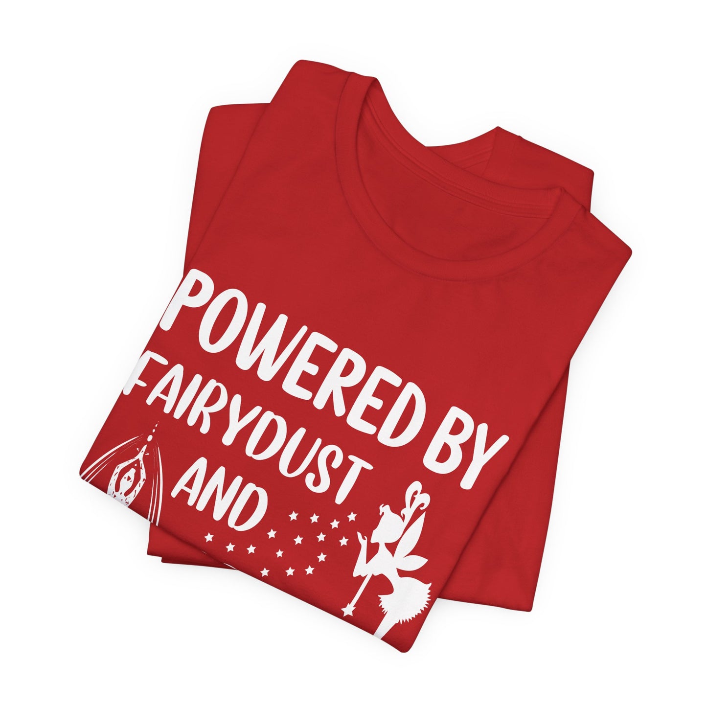 Powered By Fairydust & Yoga - Unisex Jersey Short Sleeve Tee