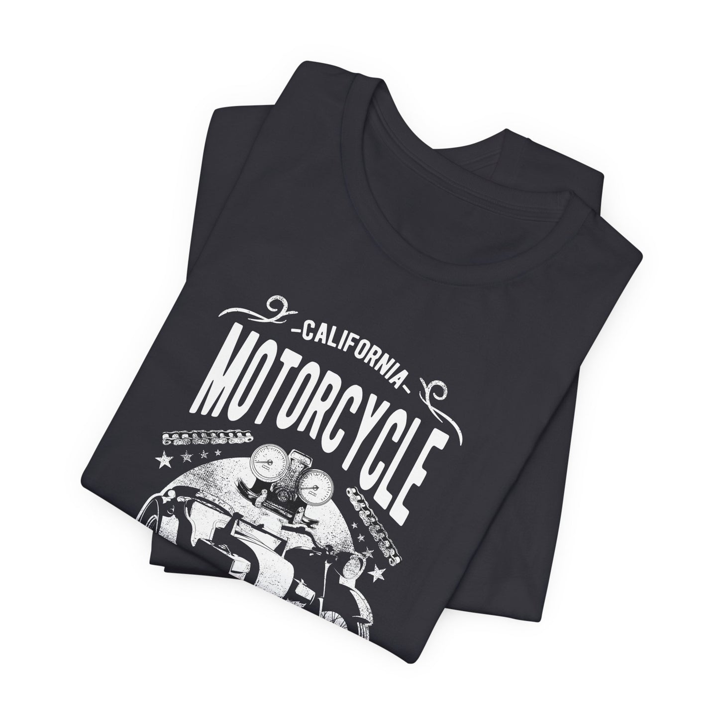 Motorcycle, Old School Club - Unisex Jersey Short Sleeve Tee - 13403