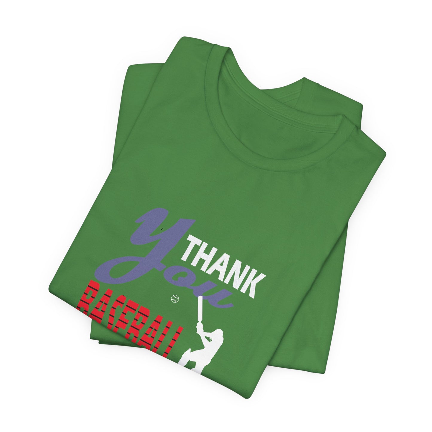 Thank You Baseball - Unisex Jersey Short Sleeve Tee