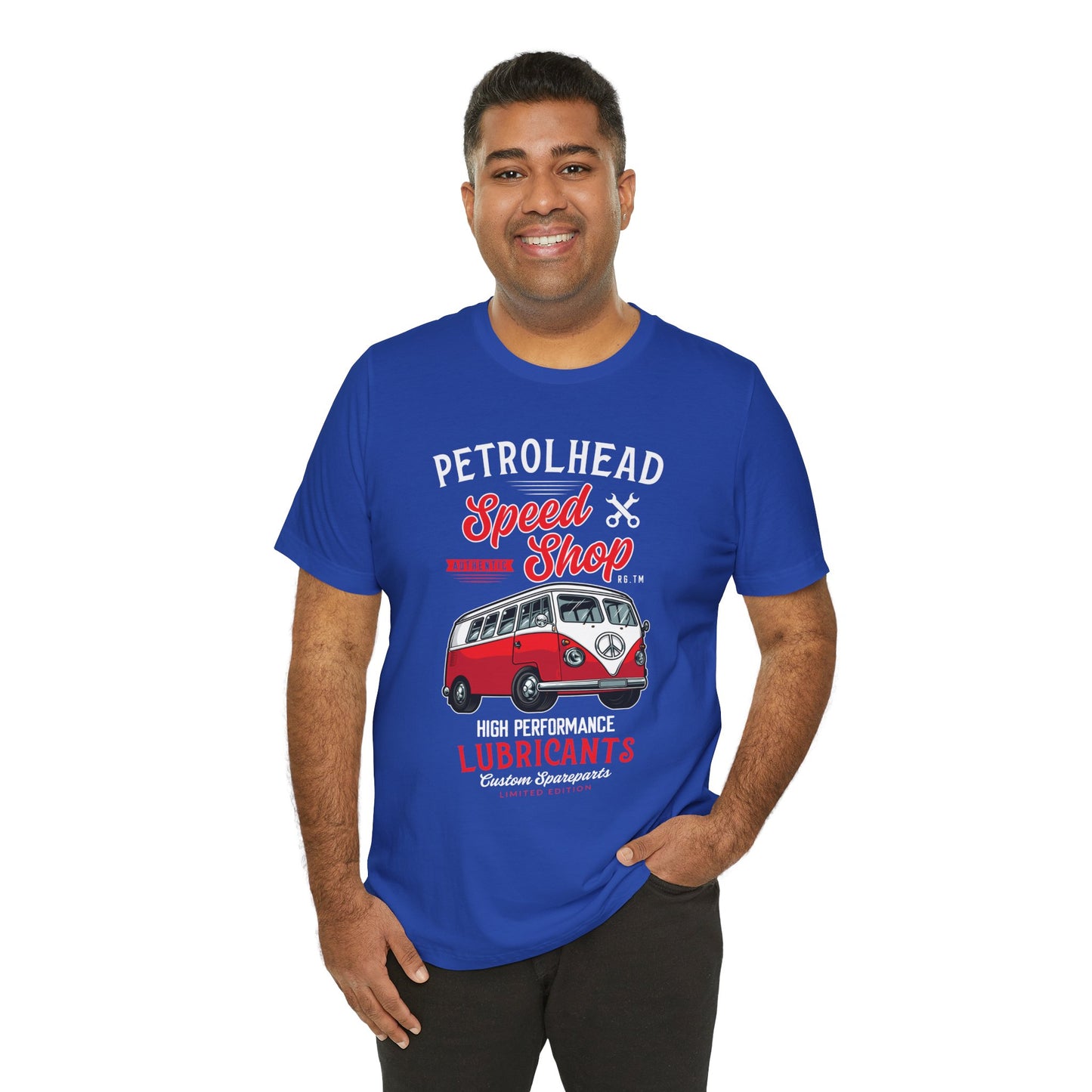 Petrolhead, Speed Shop - Unisex Jersey Short Sleeve Tee