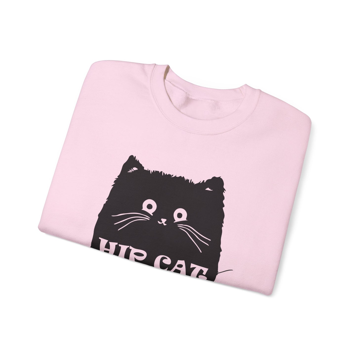 Hip Cat - Unisex Heavy Blend™ Crewneck Sweatshirt