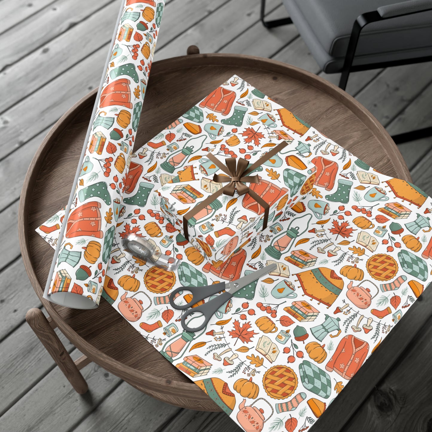 October Vibe - Gift Wrap Papers