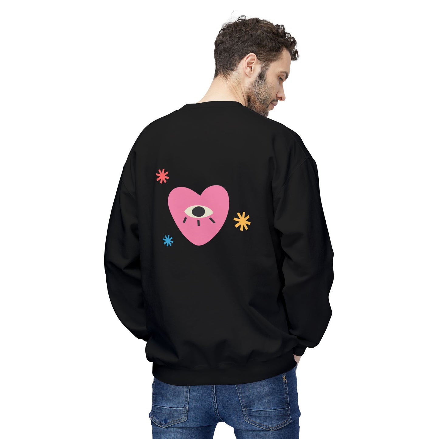 Love - Unisex Midweight Softstyle Fleece Crewneck Sweatshirt - 11624