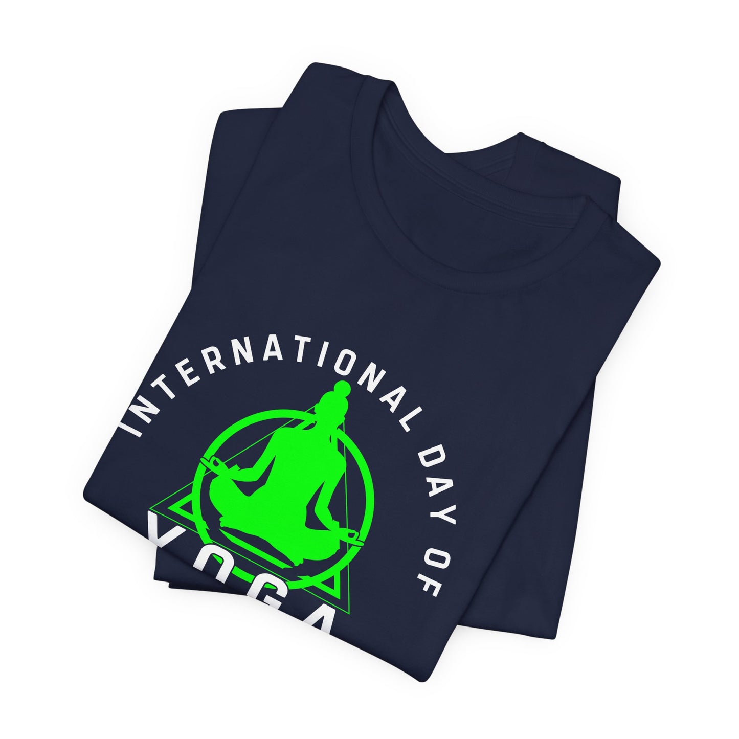 International Day Of Yoga - Unisex Jersey Short Sleeve Tee