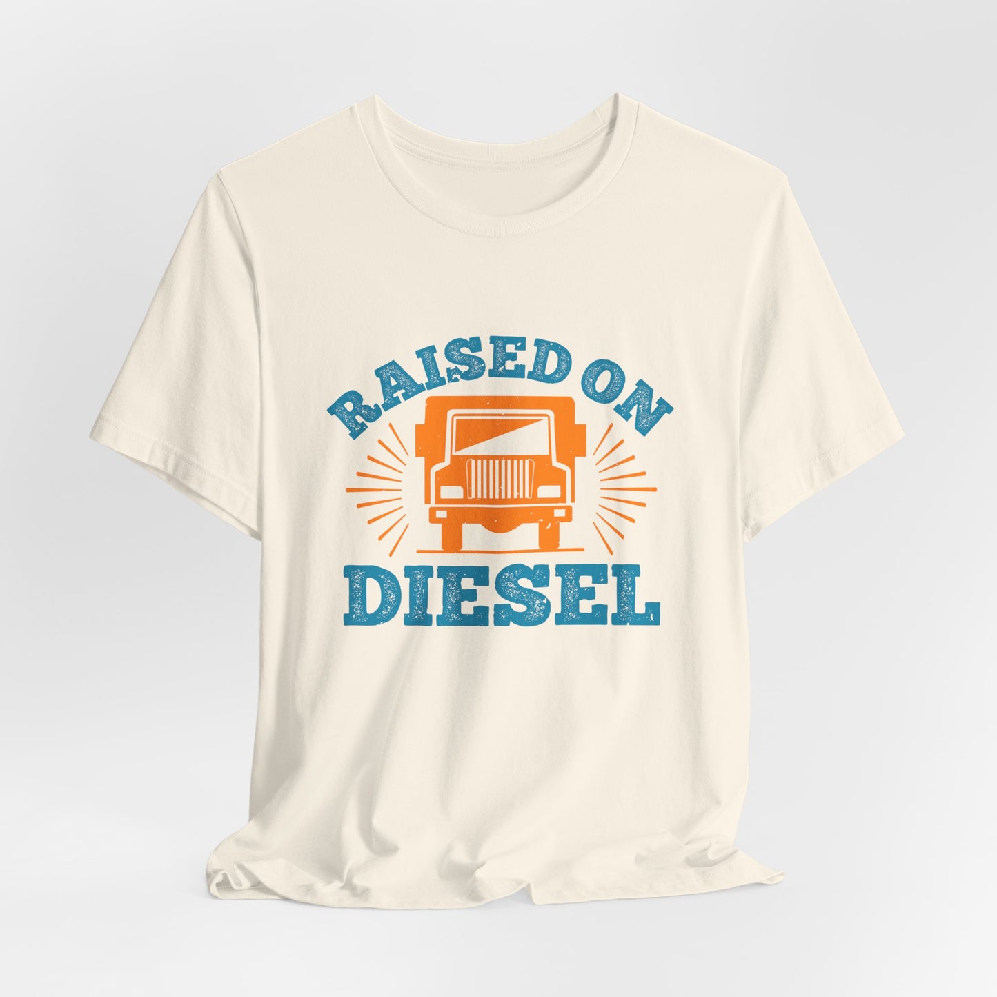 Raised On Diesel - Unisex Jersey Short Sleeve Tee - 11225