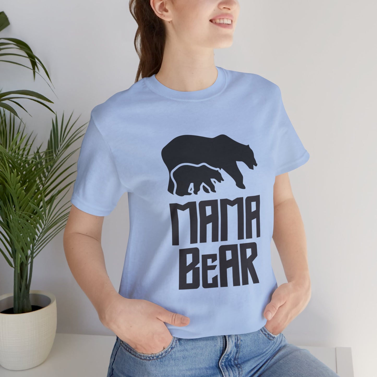 Mama Bear - Unisex Jersey Short Sleeve Tee