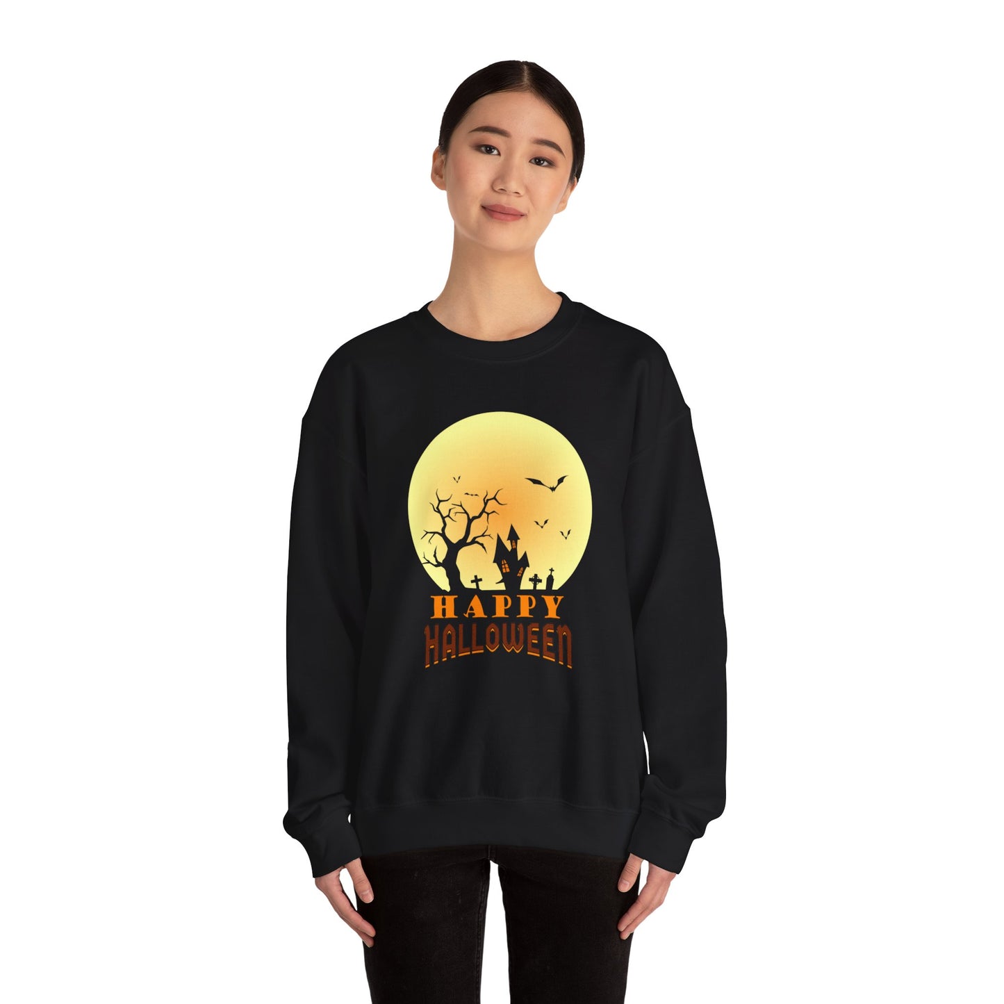 Happy Halloween - Unisex Heavy Blend™ Crewneck Sweatshirt