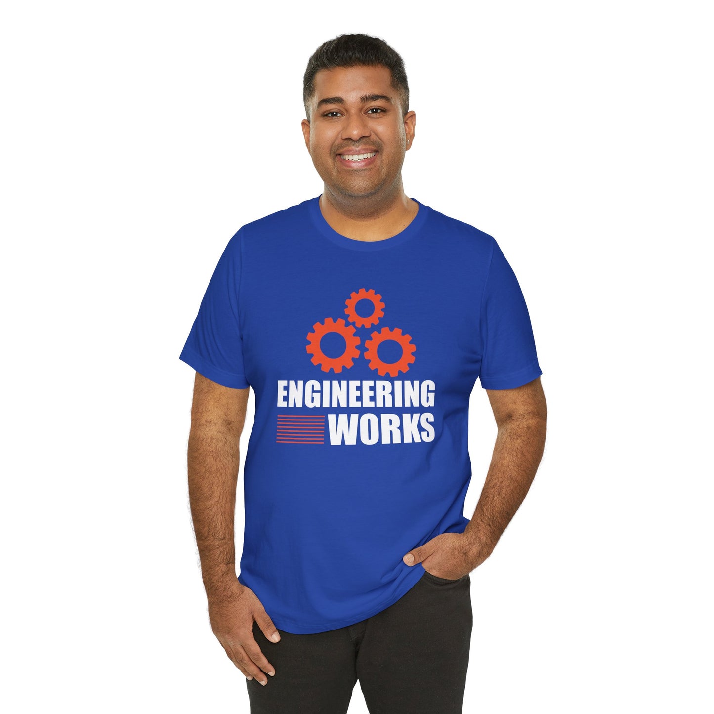 Engineer:  Engineering Works - Unisex Jersey Short Sleeve Tee