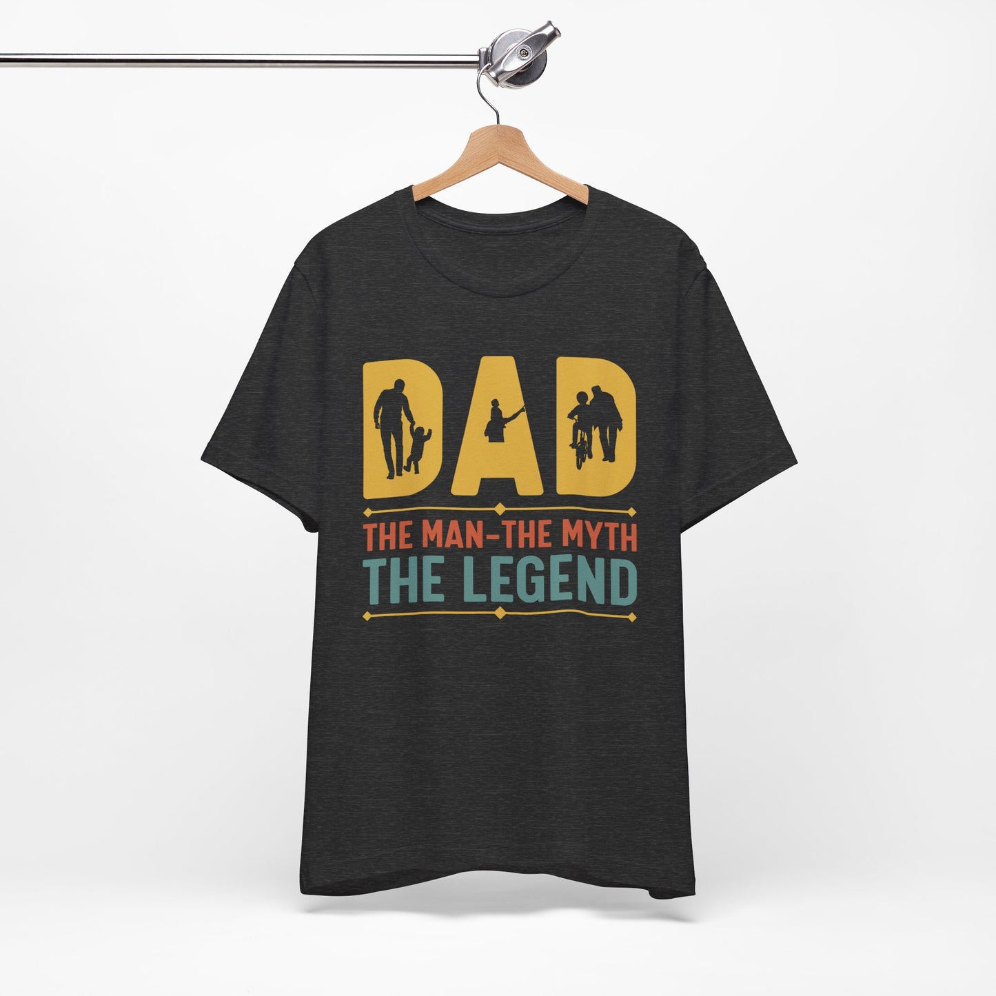 Dad, The Man, The Myth, The Legend - Unisex Jersey Short Sleeve Tee