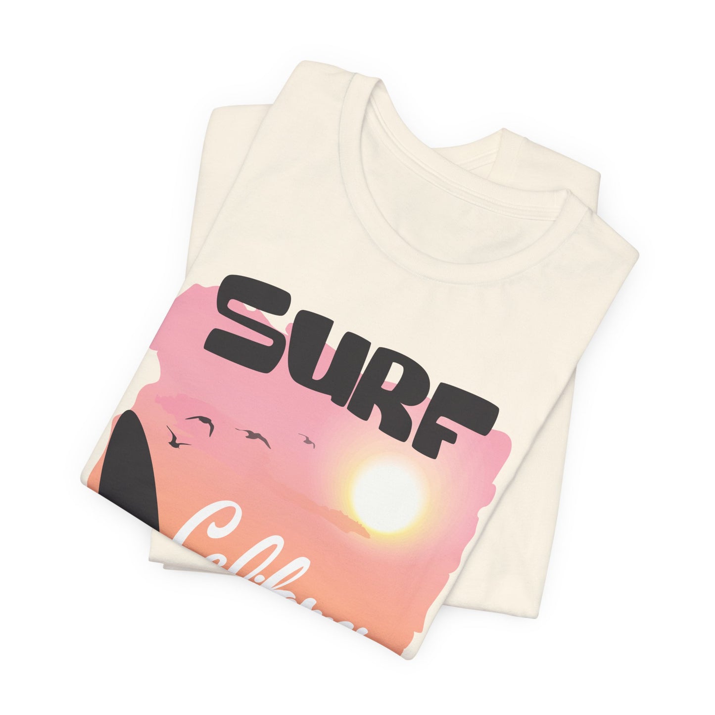 Surf California, Wave Riders - Unisex Jersey Short Sleeve Tee - 13184