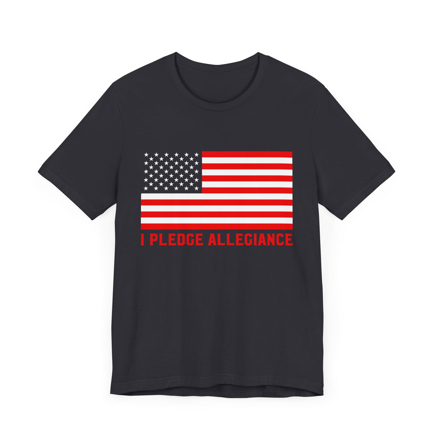 Patriotic Pledge Tee, Unisex T-Shirt for Celebrating Freedom, Independence Day Shirt Gift for Patriots - 13697