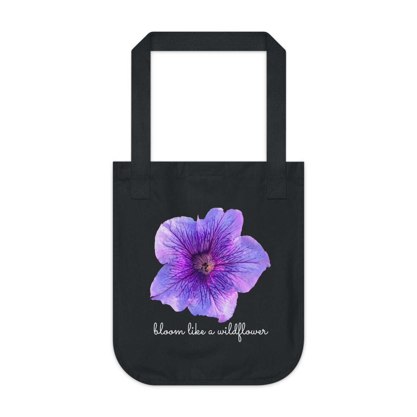 Organic Canvas Tote Bag | Wildflower Lovers