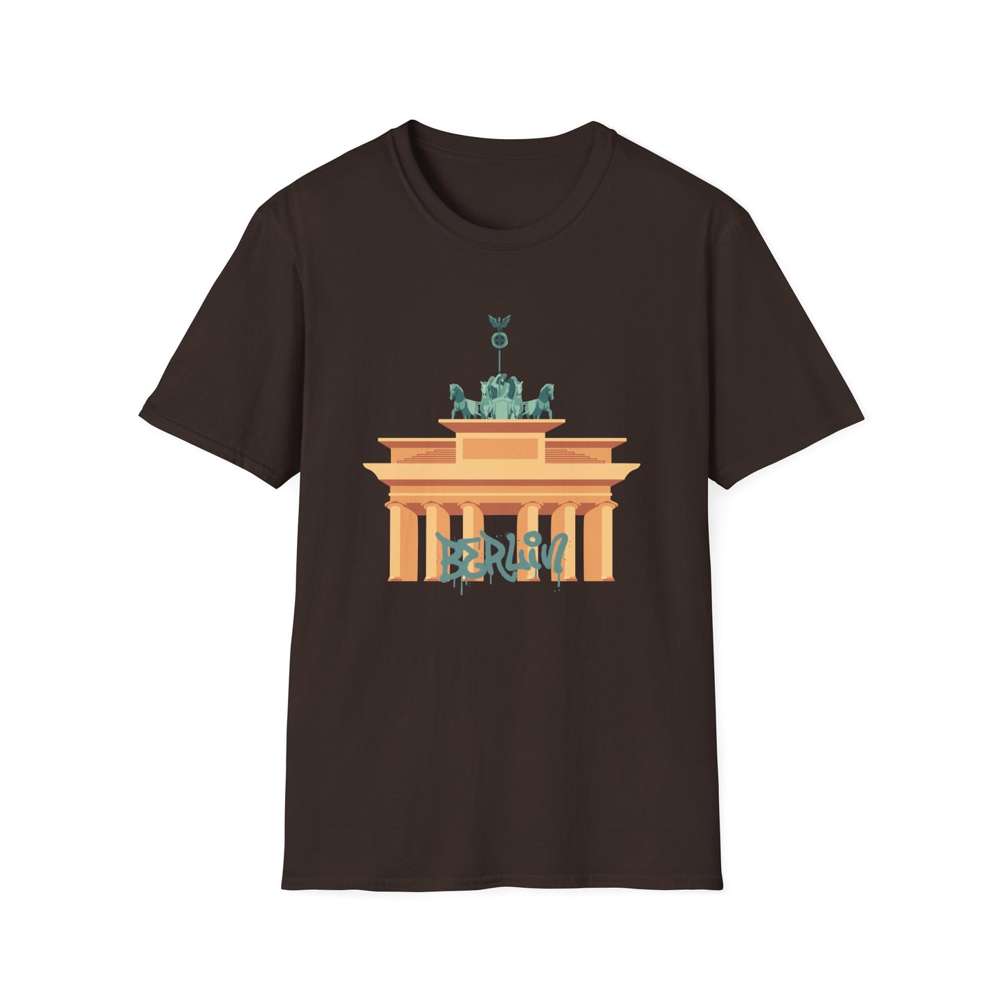 Berlin Unisex Softstyle T-Shirt - 12084