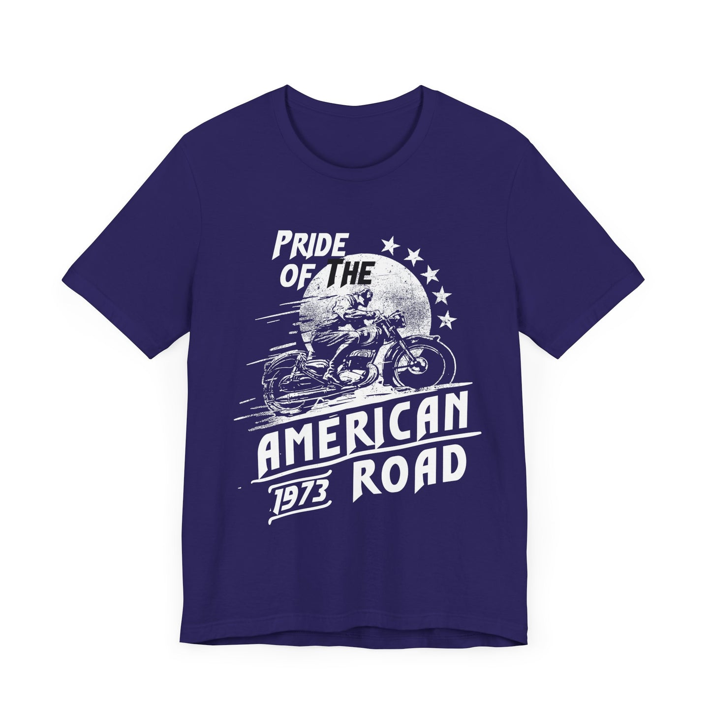 Pride Of The American Road - Unisex Jersey Short Sleeve Tee - 13404