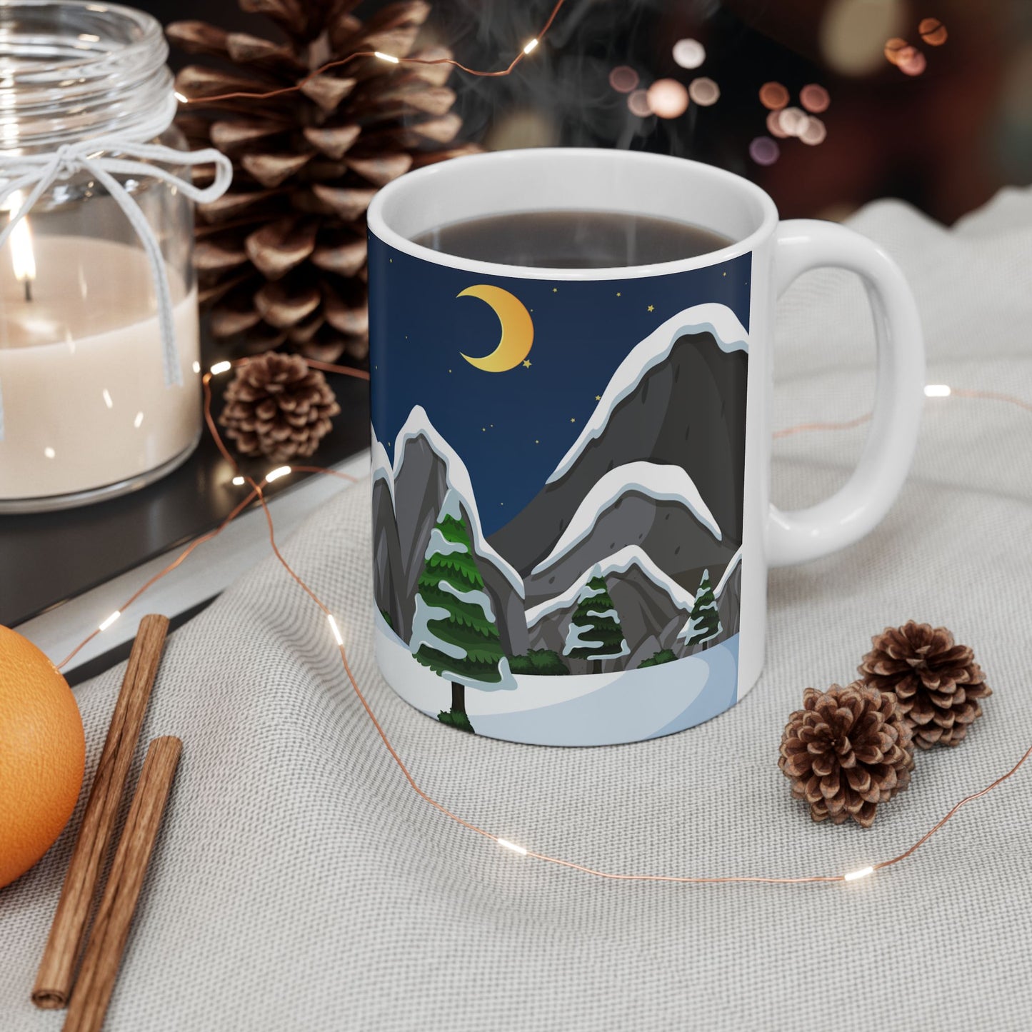 Santa's Arrival - Ceramic Mug, (11oz, 15oz) - 10451