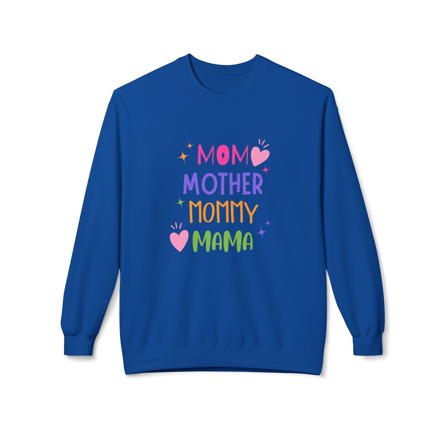 Mom, Mother,  Mommy, Mama - Crewneck Sweatshirt - Perfect Gift for Mother's Day - 11894