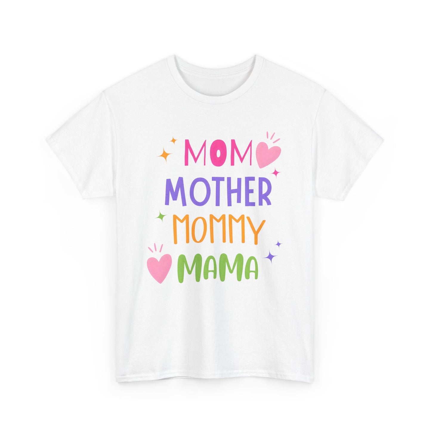 Colorful Mom Mama T-Shirt – Cute Mother’s Day Gift Tee - 14873
