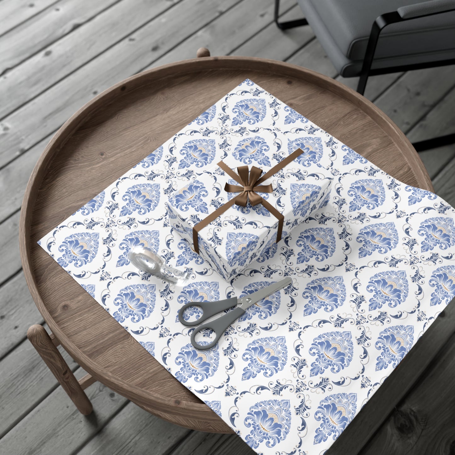 Light Blue Pattern - Gift Wrap Papers - 10311