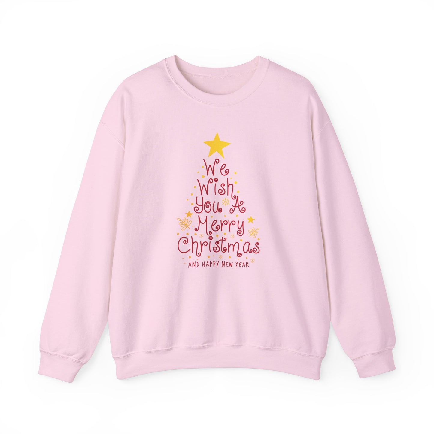 We Wish You A Merry Christmas, Happy New Year - Unisex Heavy Blend™ Crewneck Sweatshirt - 10236