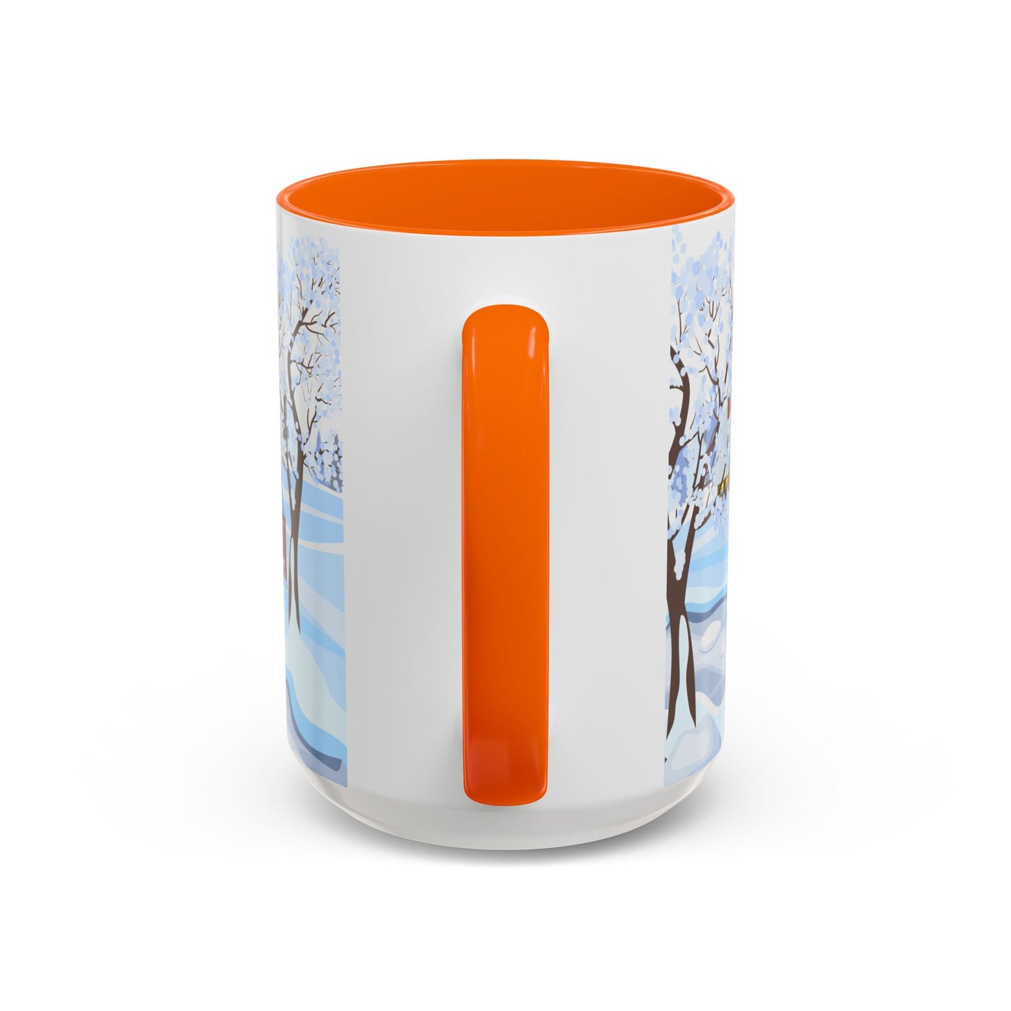 Winter Day Outside - Accent Coffee Mug (11, 15oz) - 10453