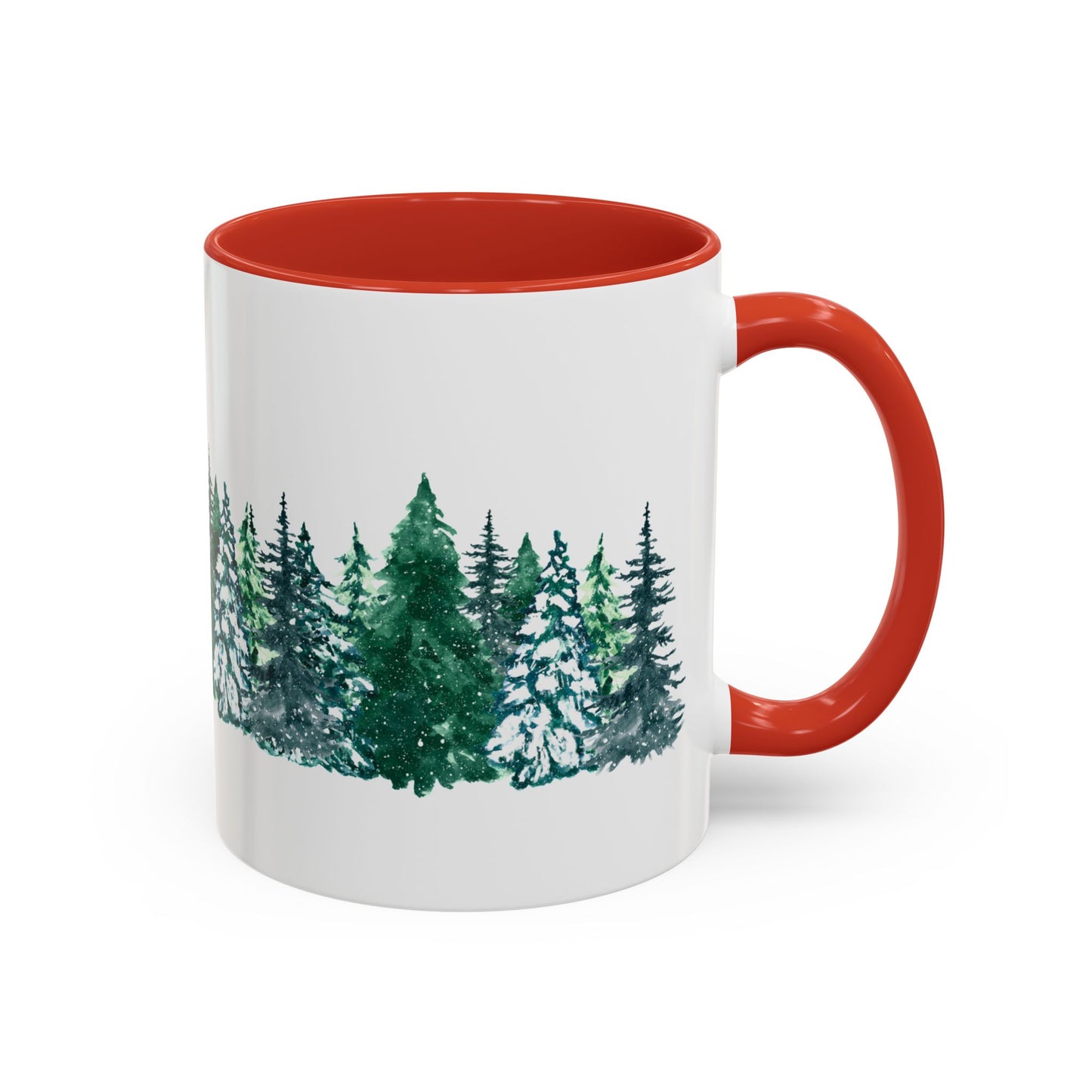 Winter Trees - Accent Coffee Mug (11, 15oz) - 10855