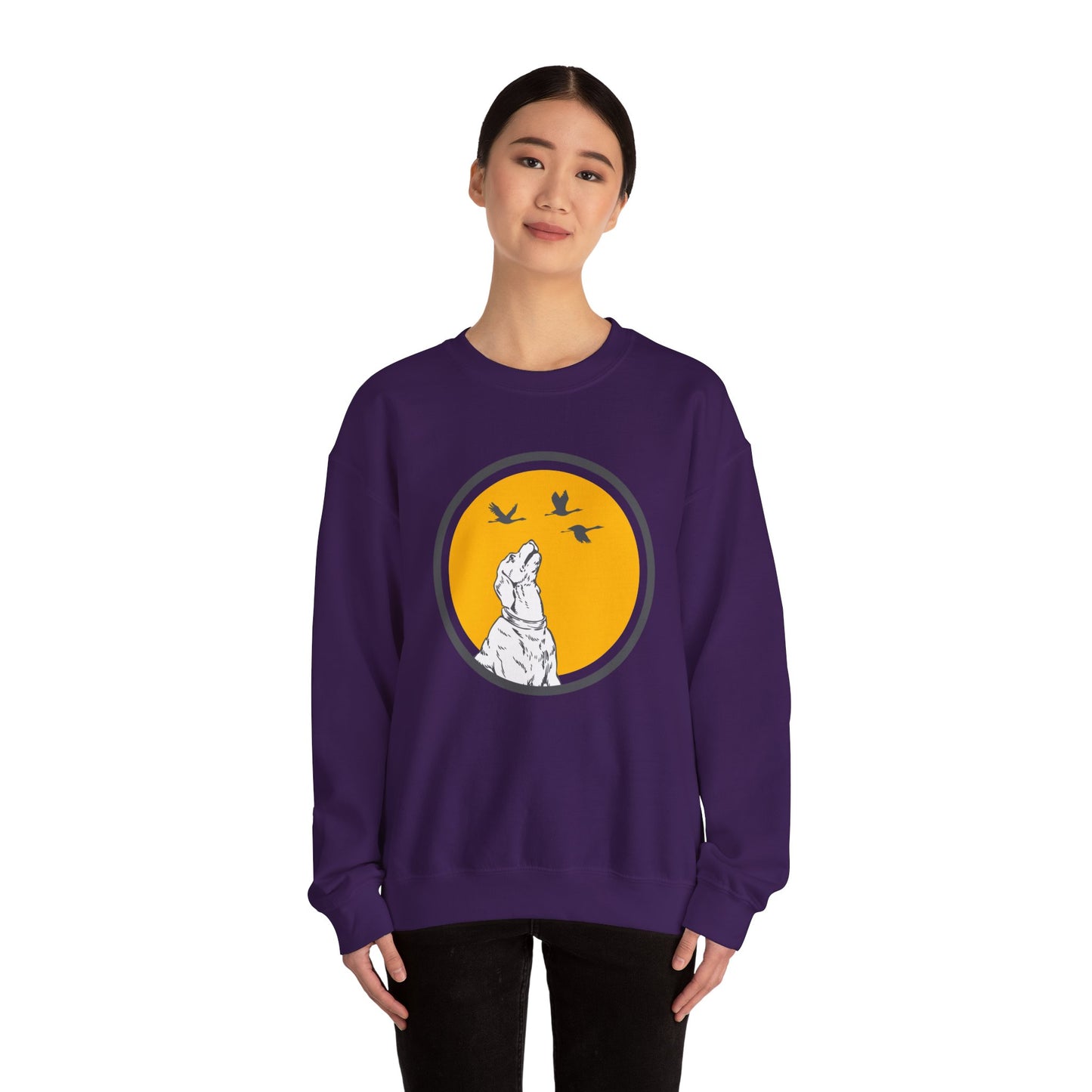 A Sunny Day Companion - Unisex Heavy Blend™ Crewneck Sweatshirt