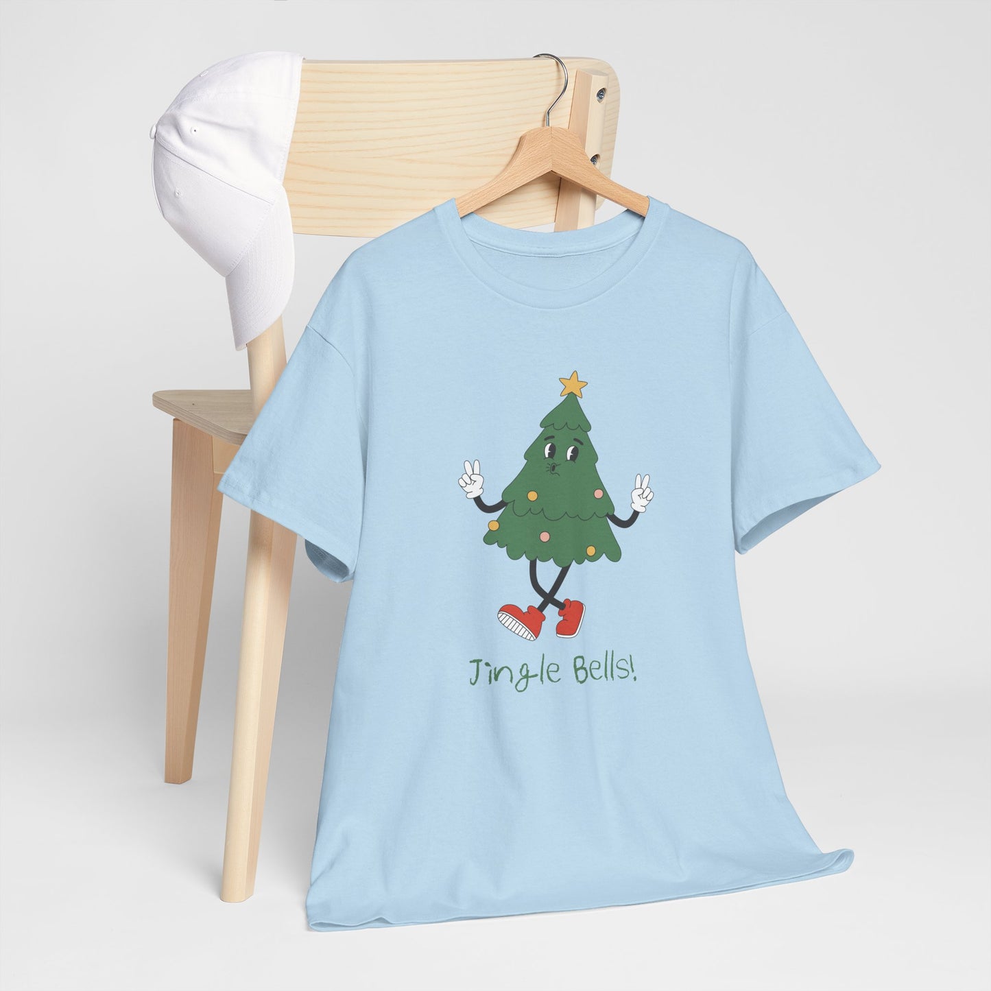 Jingle Bells - Unisex Heavy Cotton Tee