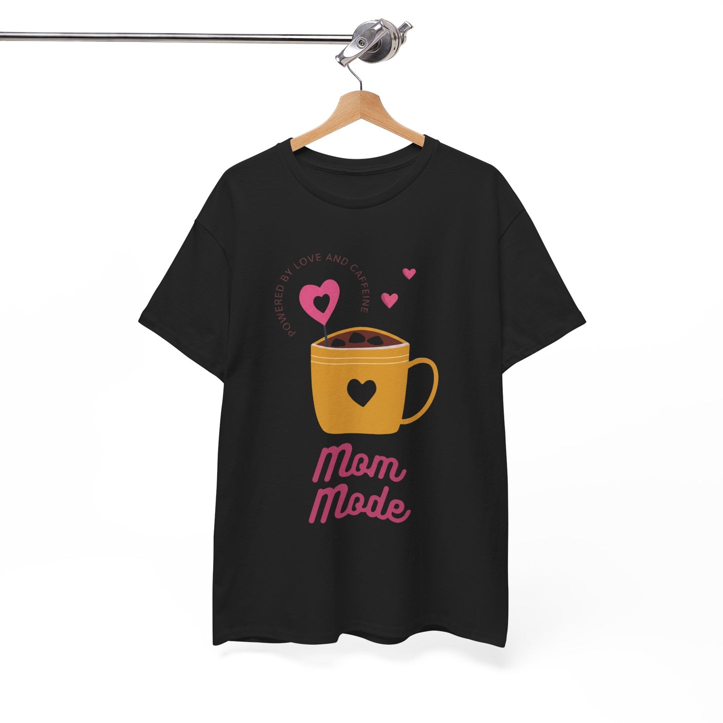 Mom Mode T‑Shirt – Cute Coffee Mug Graphic Tee for Moms (Mom Mode) - 14880