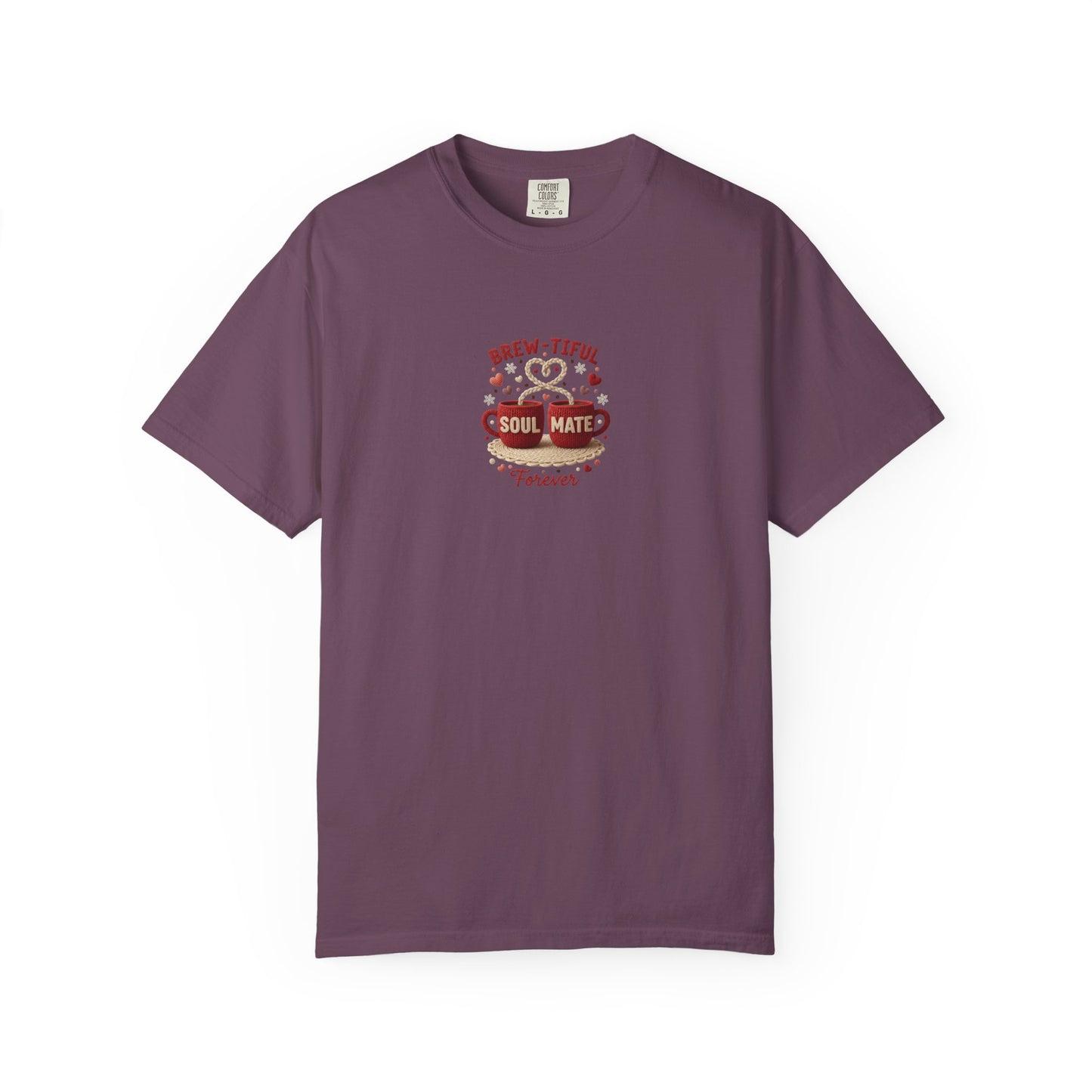 Brew-tiful Soul Mate Coffee Graphic T-Shirt - 14747