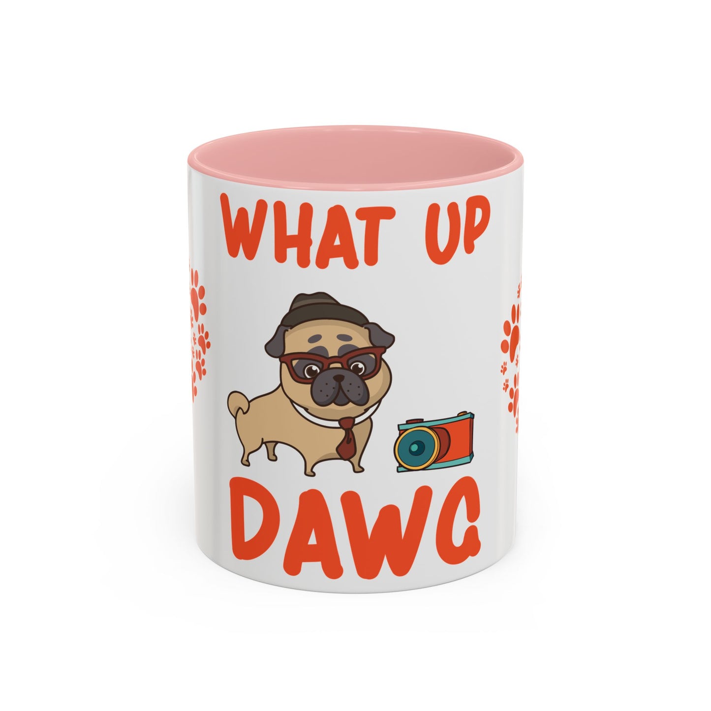 What up, Dawg - Accent Coffee Mug (11, 15oz)