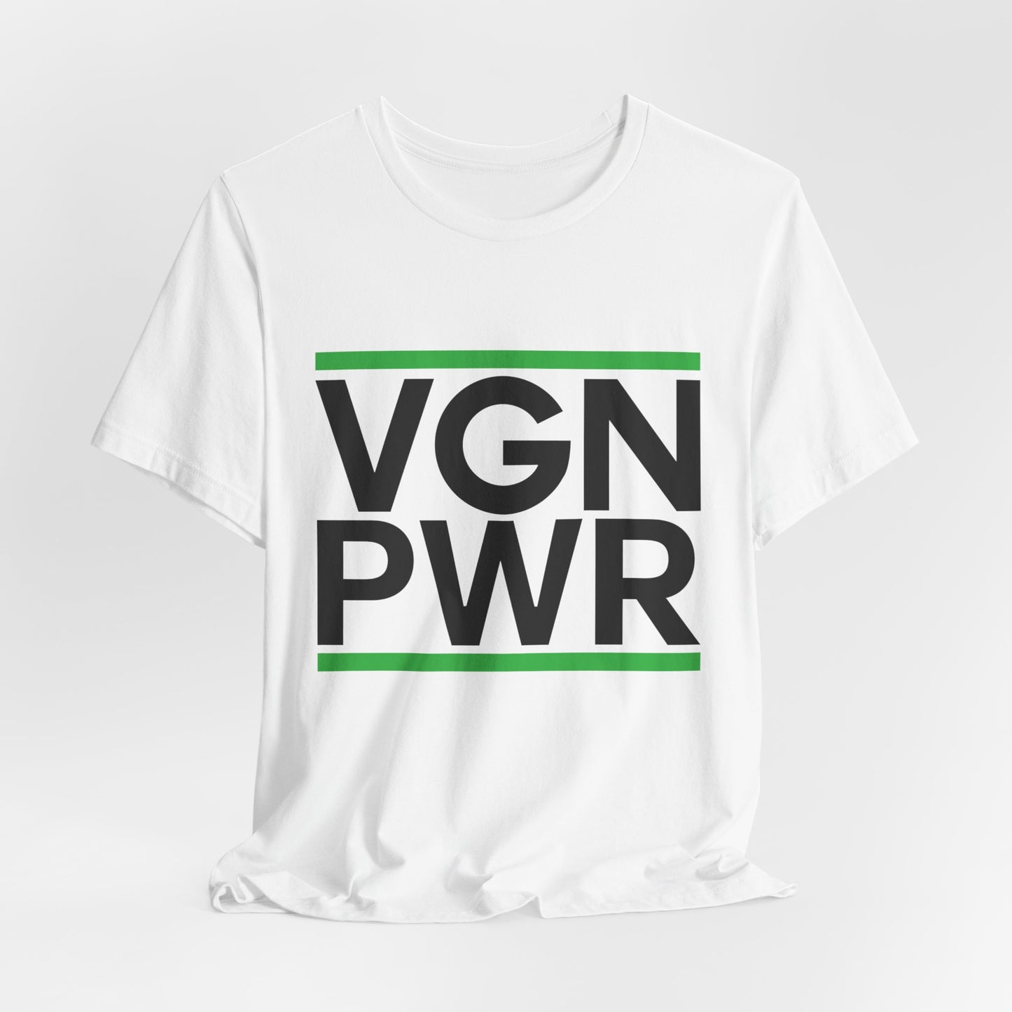 Vegan: VGN PWR - Unisex Jersey Short Sleeve Tee