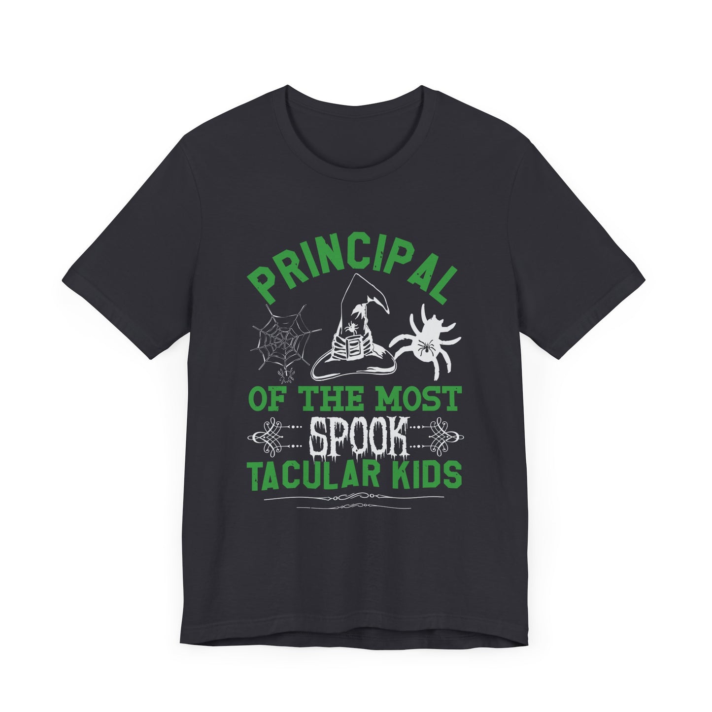 Principal of the Most Spook-Tacular Kids - Unisex Jersey Short Sleeve Tee