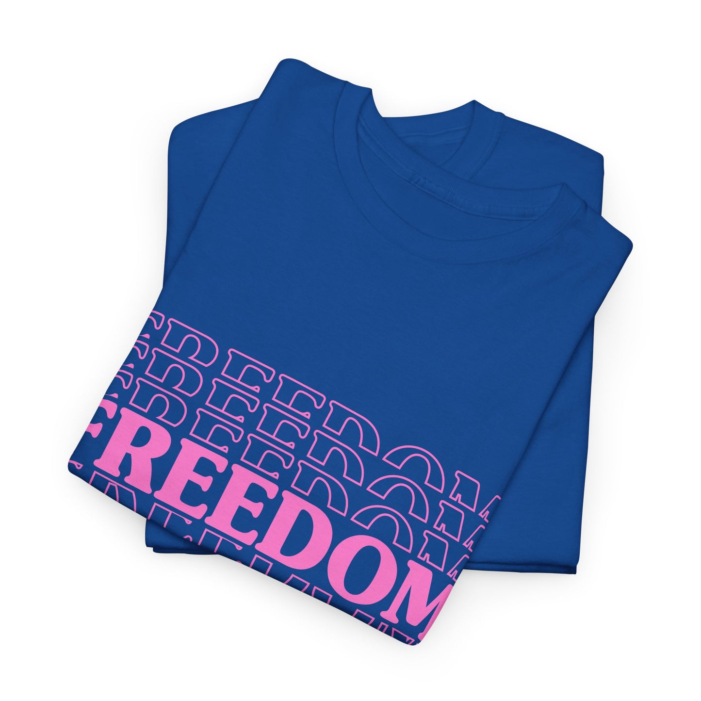 Bold Freedom Graphic Tee, Unisex Heavy Cotton Shirt, Casual Wear, Gift for Freedom Lovers, Statement T-Shirt, Everyday Essentials - 13518