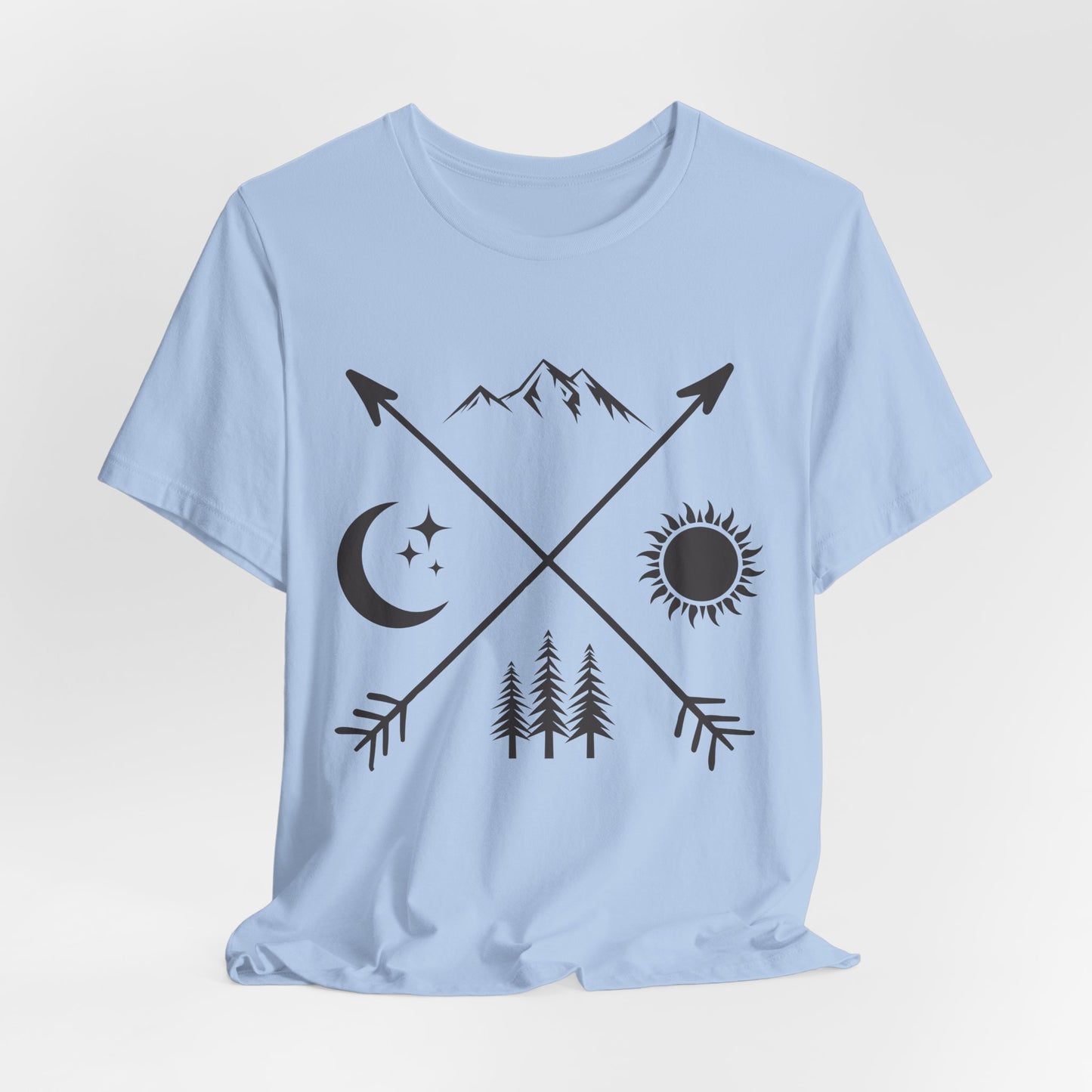 Camping & Outdoor - Unisex Jersey Short Sleeve Tee - 12628